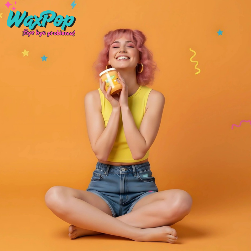 WaxPop Bye Bye Resequedad – Exfoliante Corporal de Azúcar 500g