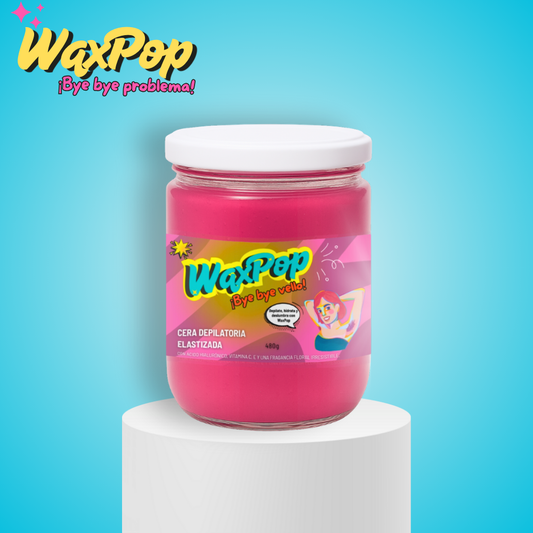 WaxPop Bye Bye Vello – Cera Depilatoria de Azúcar 500g